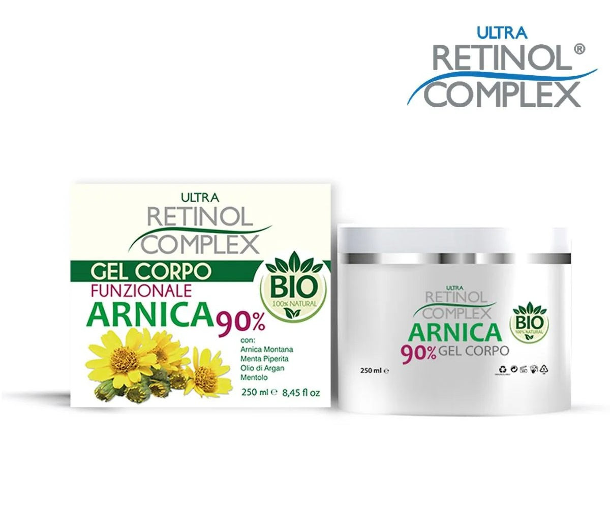 Retinol complex bio line body gel arnica 90% 250 ml