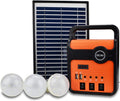 Kit generatore di Pannelli a energia Solare Illuminazione di Ricarica di Emergenza