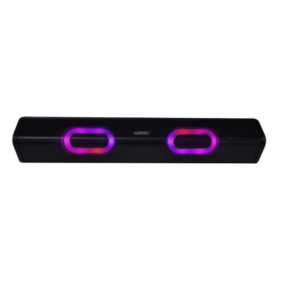 Cassa bluetooth 5.0 speaker microfono barra soundbar led rgb wireless q-yx8891