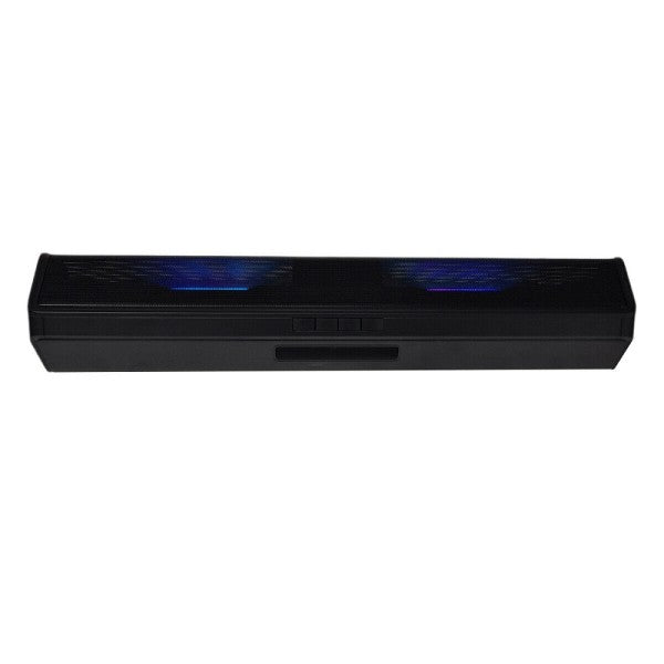 Cassa bluetooth 5.0 speaker microfono barra soundbar led rgb wireless q-yx8891