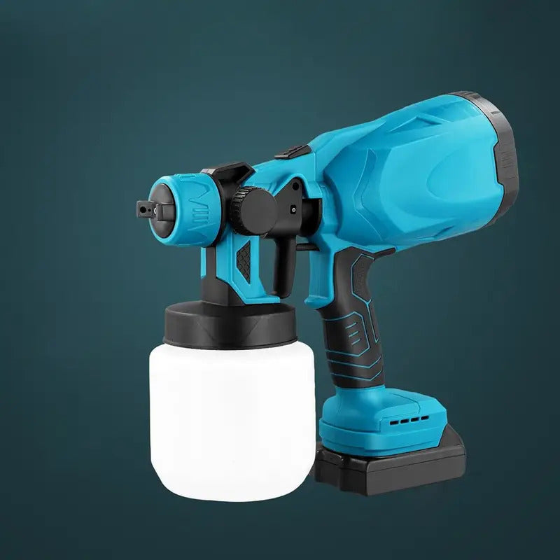 Pistola a Spruzzo Elettrica doppia Batteria con 3 Ugelli e Modalità di Spruzzo 2 batterie 48v