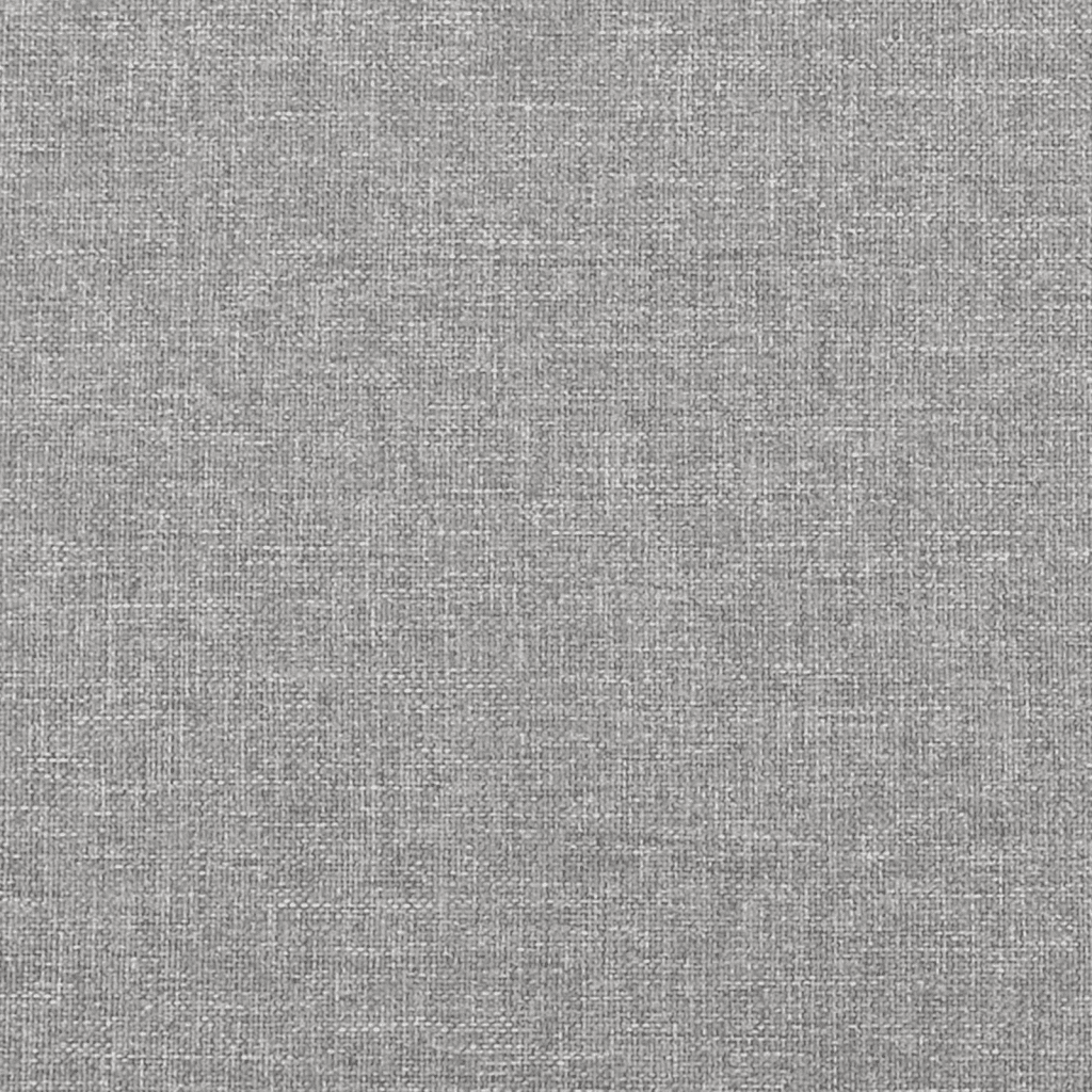 Giroletto a Molle con Materasso Grigio Chiaro 90x190 cm Tessuto