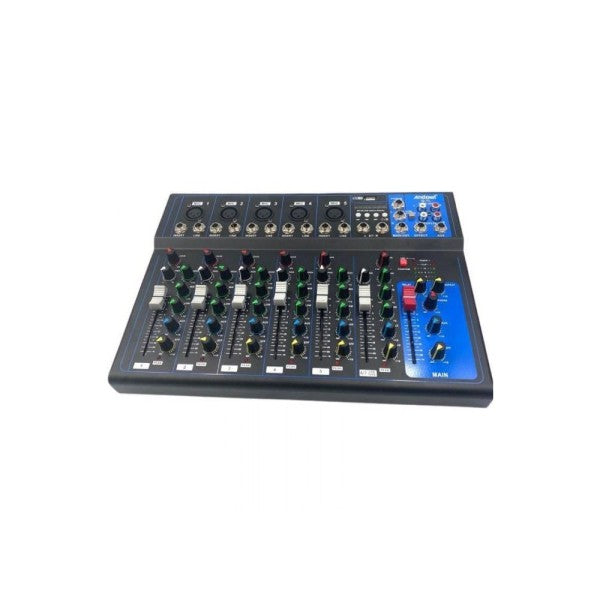 Console missaggio mixer professionale 7 channel mixing serie usb bluetooth q-7l