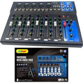 Console missaggio mixer professionale 7 channel mixing serie usb bluetooth q-7l
