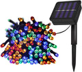 Catena Luminosa a LED Solare 10m con 100 LED: Decorazione Natalizia per Interni ed Esterni