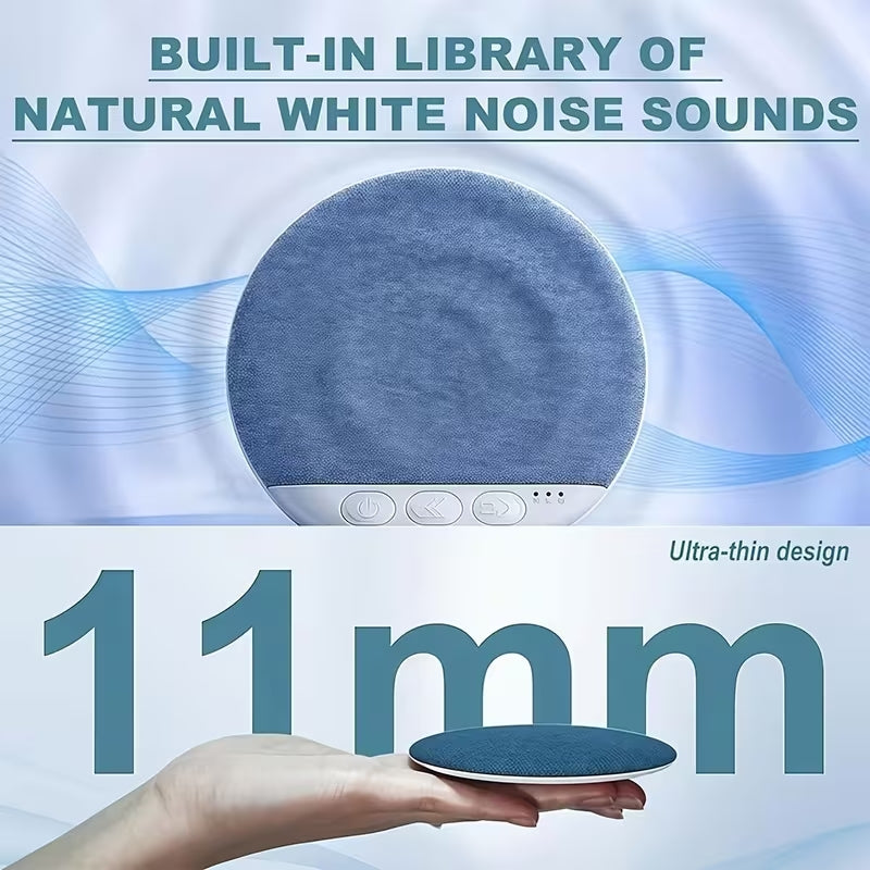 Altoparlante per Cuscino Bluetooth 5.3 con Rumore Bianco – Speaker Sleep Wireless, Timer Automatico, 20 Ore di Autonomia, Ideale per Dormire senza Cuffie
