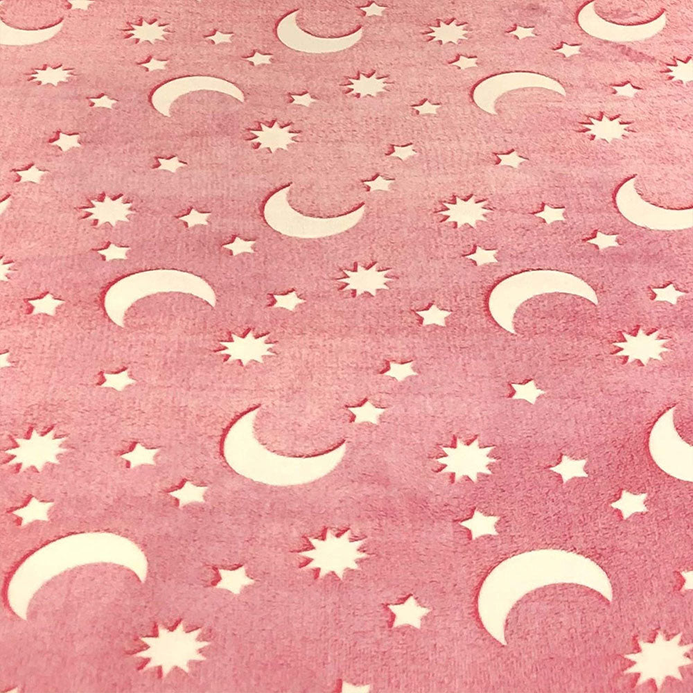 Coperta Magica per bambini plaid in pile con stelle che si illuminano al buio morbida