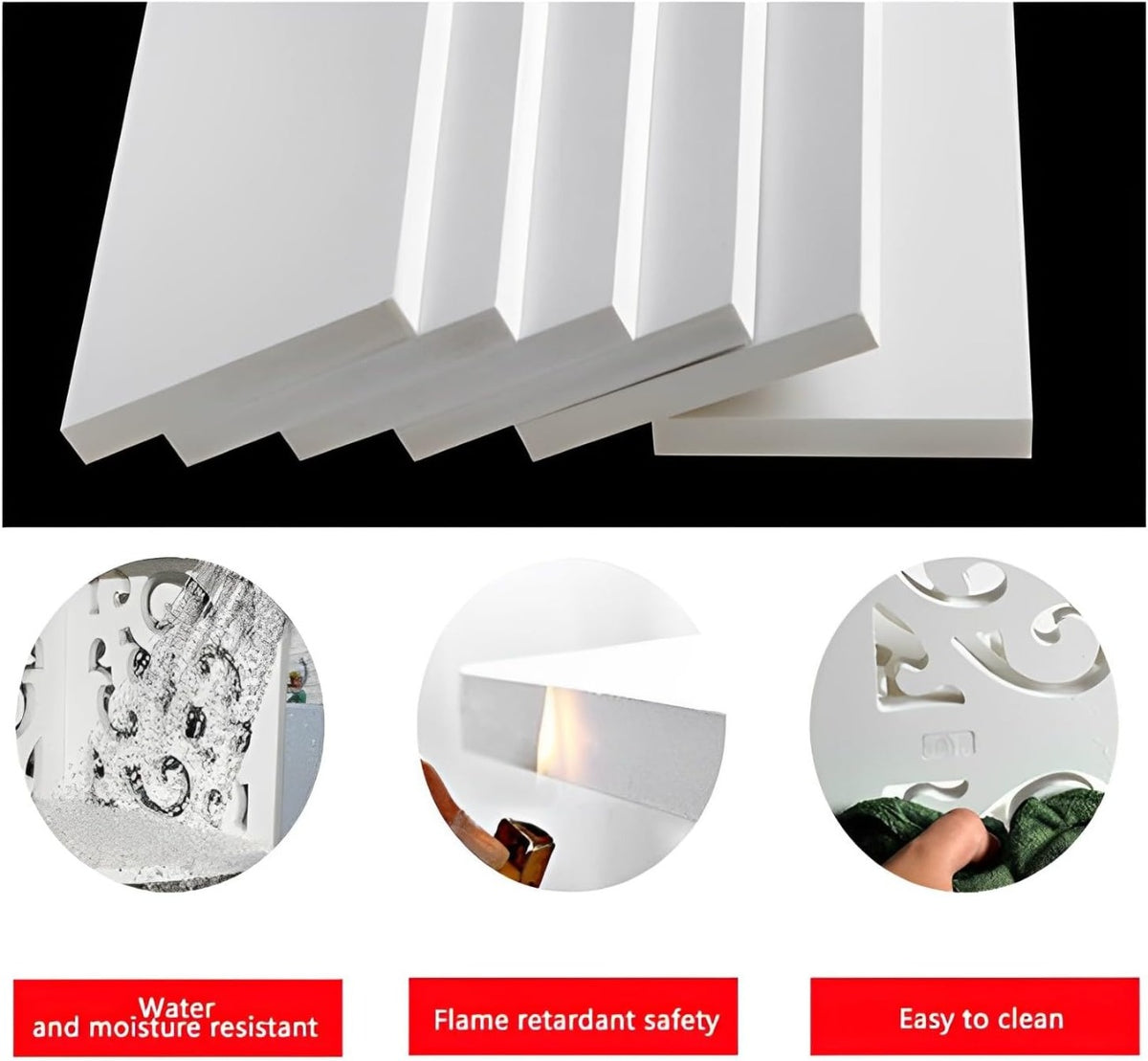 Organizzatore Trucco in Legno con Specchio Rotante 360°