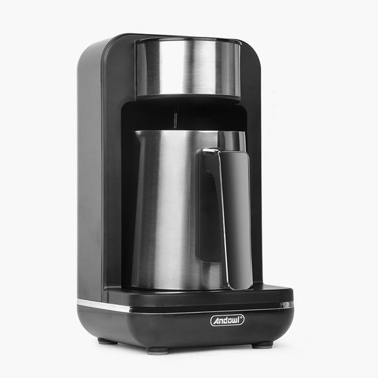 Caffettiera turca elettrica, 100% senza BPA, 120 V, capacità 1-4 tazze, per caffè turco e greco