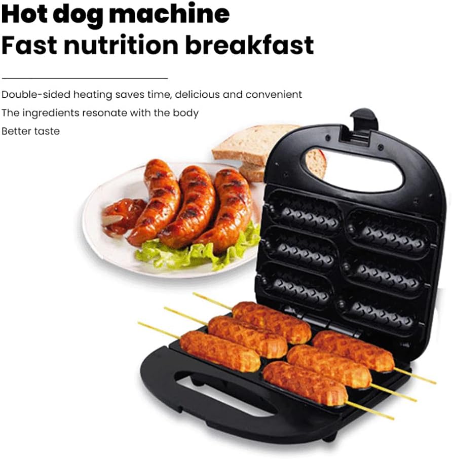 Macchina per hot dog a doppio lato fai 6 hot dog rapidi in pochi minuti