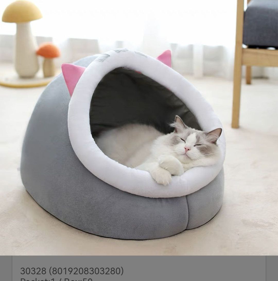 La cuccia perfetta per gatti, gattini, piccoli cani e cuccioli,Letto per Animali Domestici,Cucciolo di cane piccolo e morbido cuscino estivo per gattino