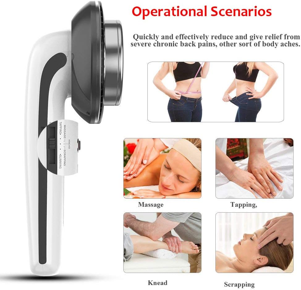 Dispositivo dimagrante per il corpo 3 in 1 massaggiatore anticellulite portatile
