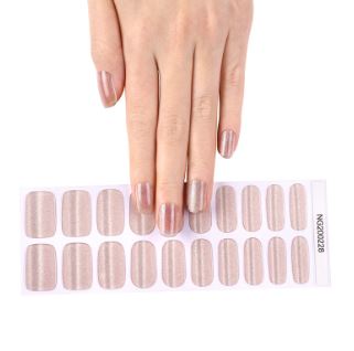 Strisce Adesive per Unghie in Gel Semipolimerizzato - Set da 20 Pezzi