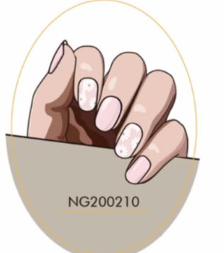 20 Strisce di Adesivi per Smalto in Gel Semipolimerizzato