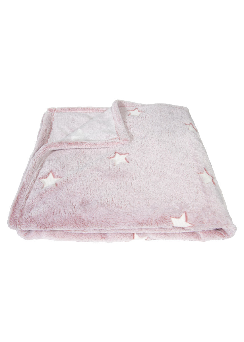 Coperta Magica per bambini plaid in pile con stelle che si illuminano al buio morbida