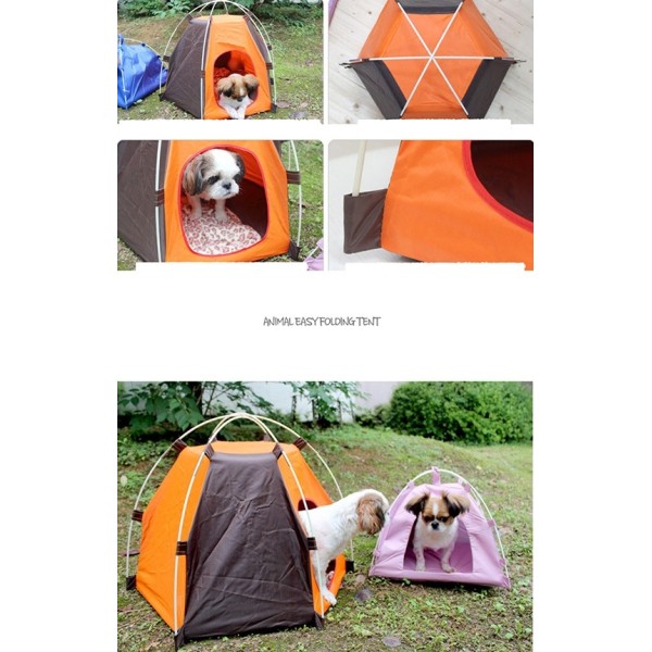 Cuccia tenda portatile per animali impermeabile da esterno ripiegabile  anche da spiaggia