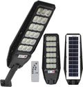 Lampione Solare LED Esterno con Staffa - 400W, 216 LED, Telecomando e Sensore di Movimento
