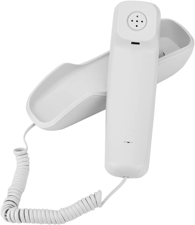 Telefono con Filo, Telefono Montabile a Parete con Display di Chiamata