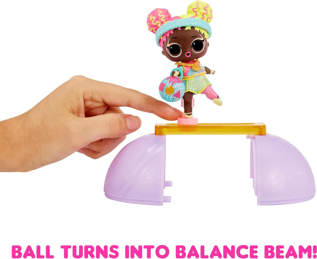 LOL Surprise All Star Sports Ginnastica – Bambola da Collezione con 8 Sorprese
