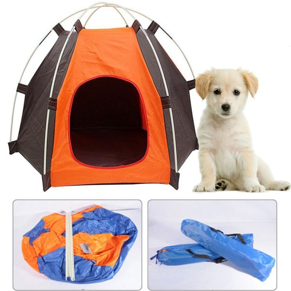 Cuccia tenda portatile per animali impermeabile da esterno ripiegabile  anche da spiaggia