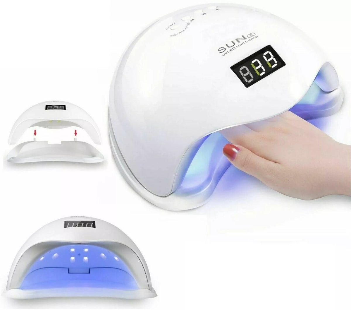 Lampada UV a LED per Unghie 20W – Fornetto Professionale per Ricostruzione e Semipermanente