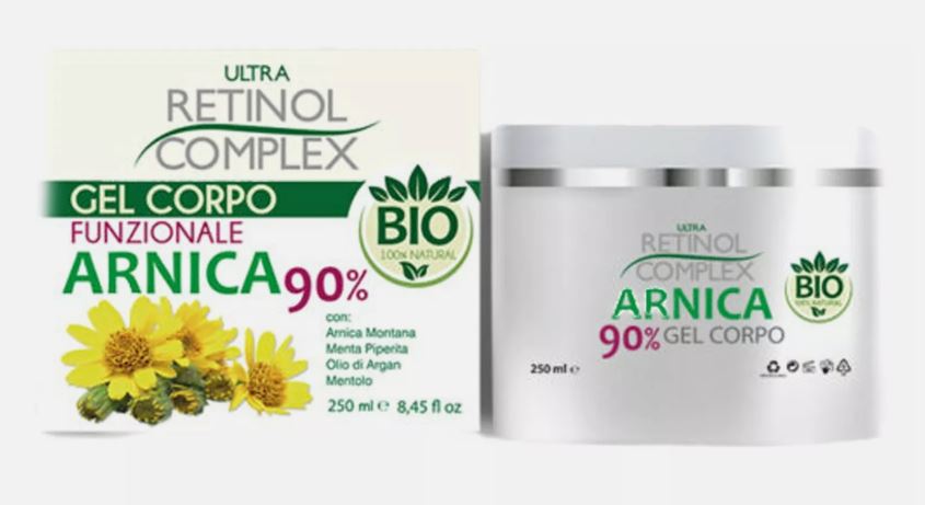 Retinol Complex Gel Corpo Arnica - 250 ml