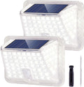 Luci solari per esterni Wireless LED Sensore di movimento solare Luci 3 modalita Illuminazione grandangolare 120 °  Impermeabile,