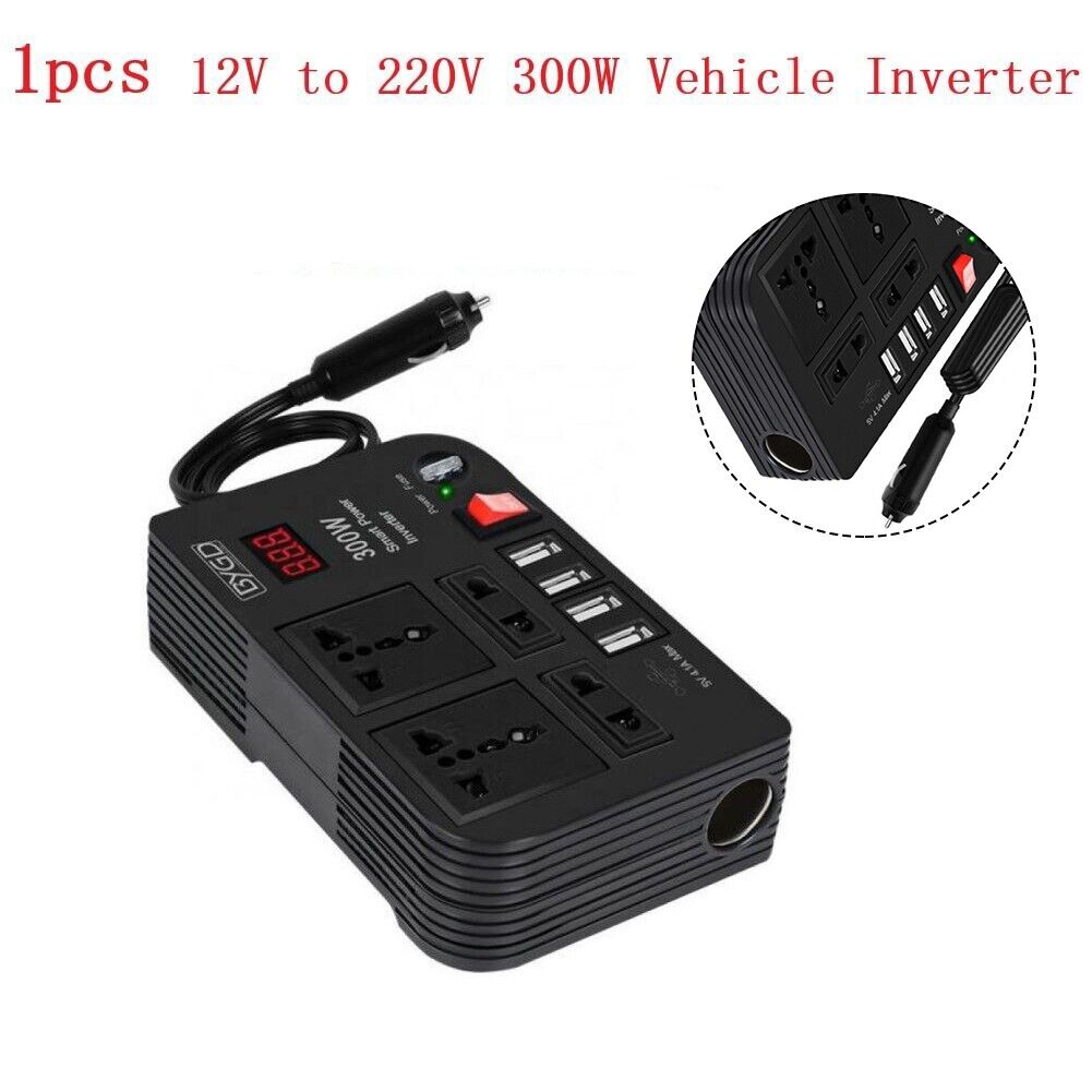 Auto Inverter 4 USB Veloce Carica Convertitore