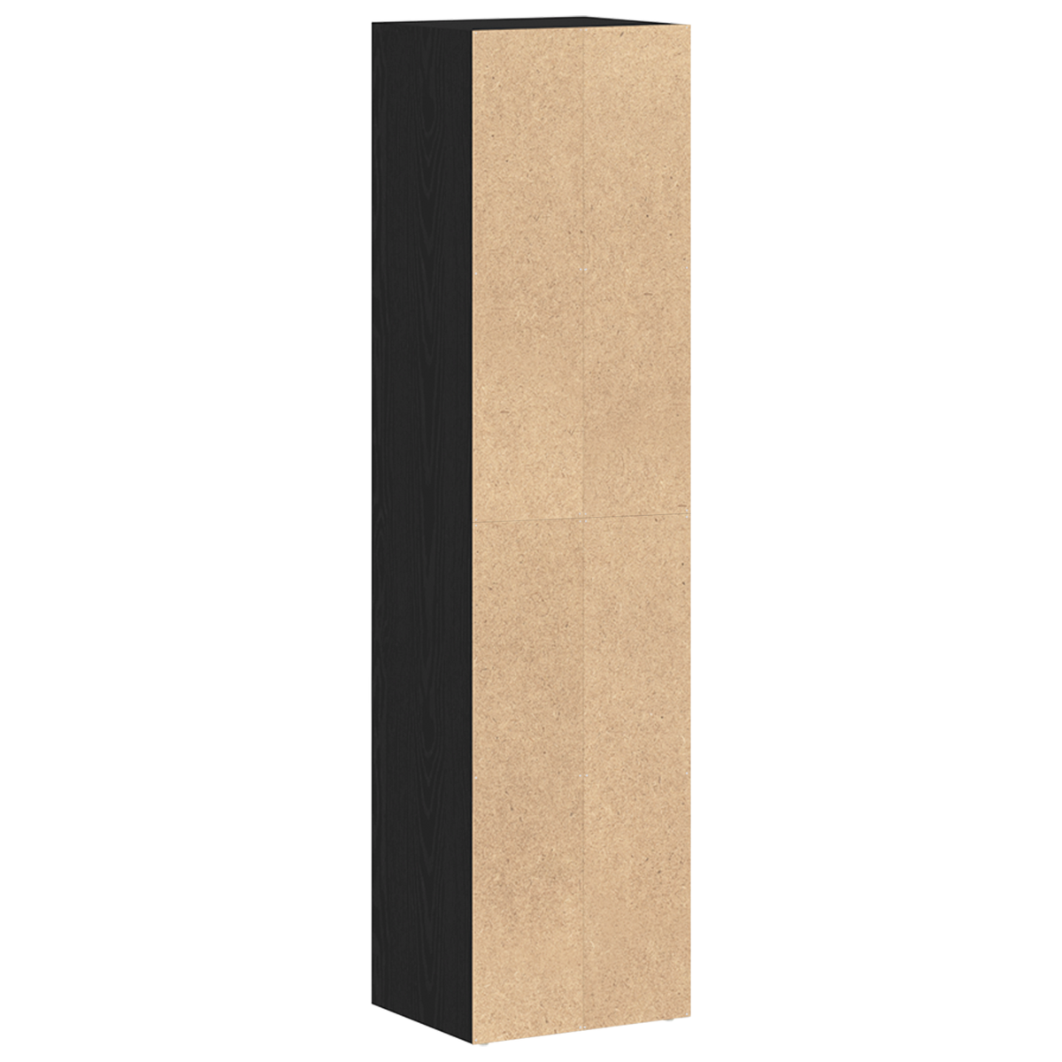 Libreria Rovere Nero 36x30x143 cm in Legno Multistrato