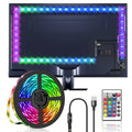 Kit Tv Striscia Strip Led Usb Rgb 5V Per Retroilluminazione 2Mt 3 Mt 5Mt