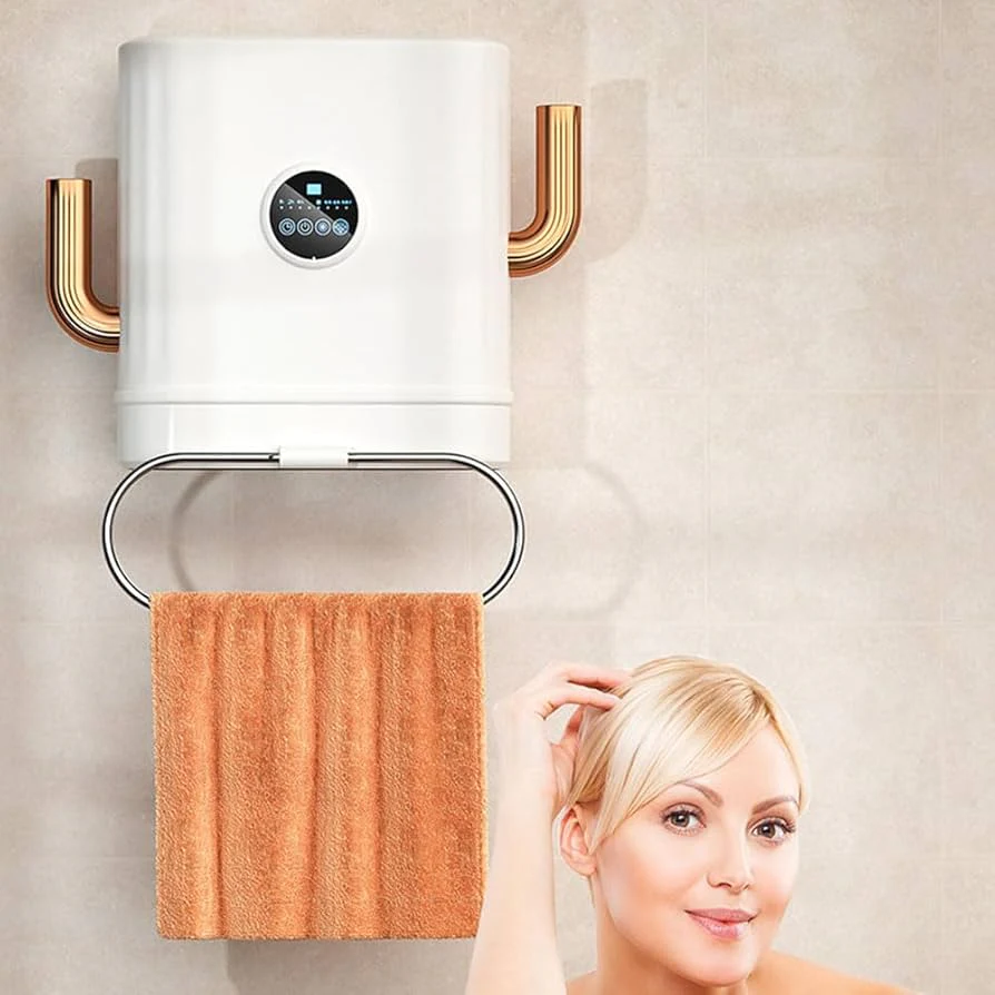 Termoconvettore Elettrico 2000W – Stufa Portatile Multifunzionale con Ventilazione, Asciugatrice e Deumidificatore a Parete