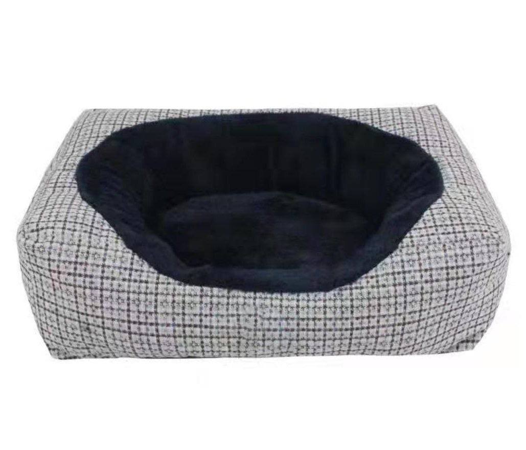 Cuccia per cane con cuscino confortevole