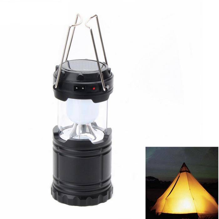 Lanterna led 256 lumen estraibile compatta appendibile