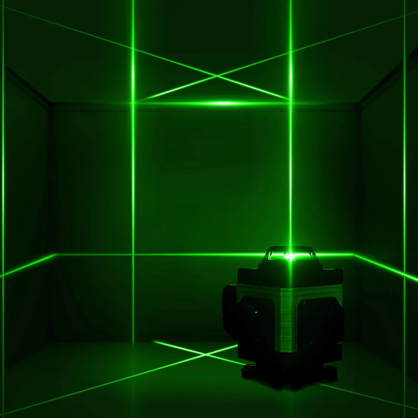 Livella laser professionale  4 x 360°