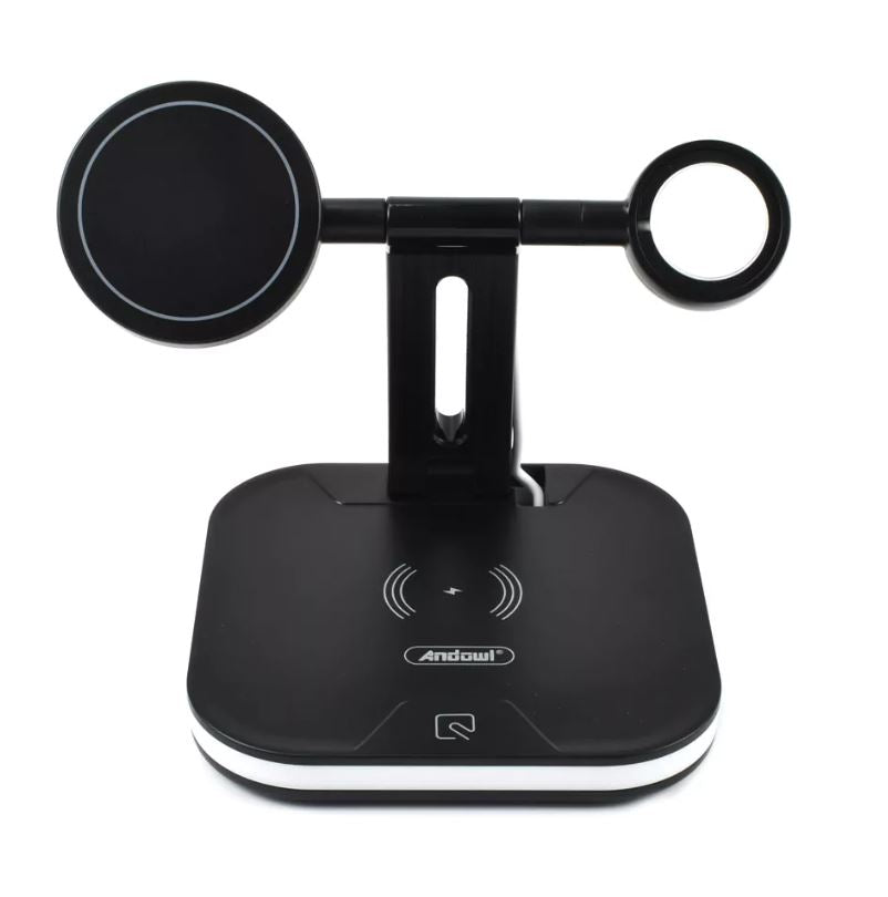 Caricabatterie Wireless Andowl Q971 – 25W con Supporto Ricarica Rapida – Compatibile con Tutti i Dispositivi Qi