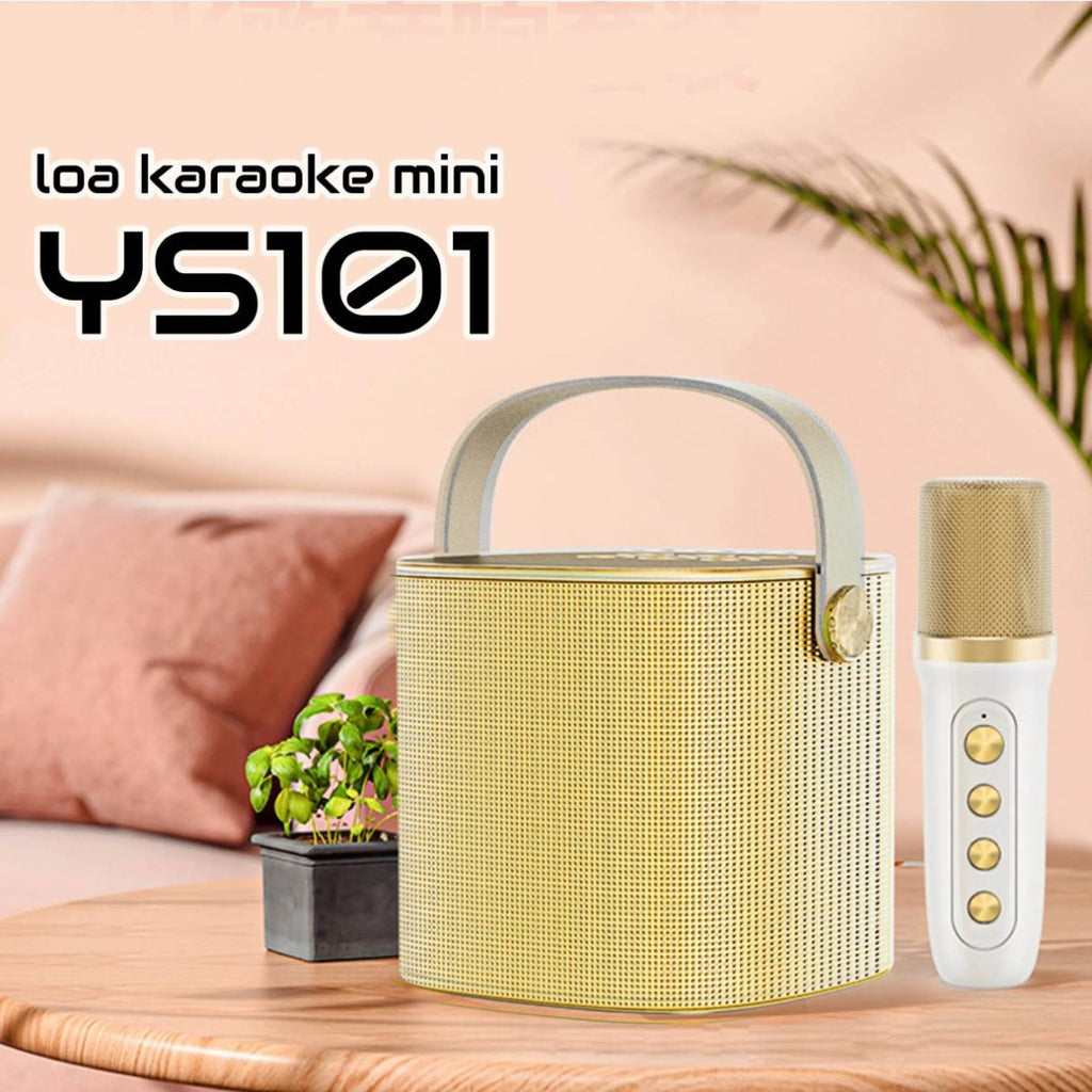 Mini altoparlante karaoke YS 101 lettore musicale bluetooth con microfono