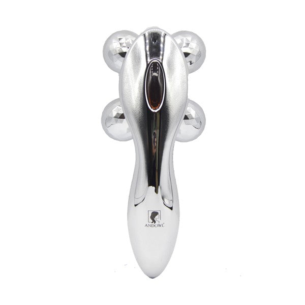 Massaggiatore 4d massaggio 4 rulli girevoli a 360° per cura pelle corpo q-am18