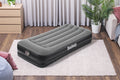 Materasso gonfiabile Singolo con Pompa Integrata Grigio e Nero 191 x 97 x 46 cm