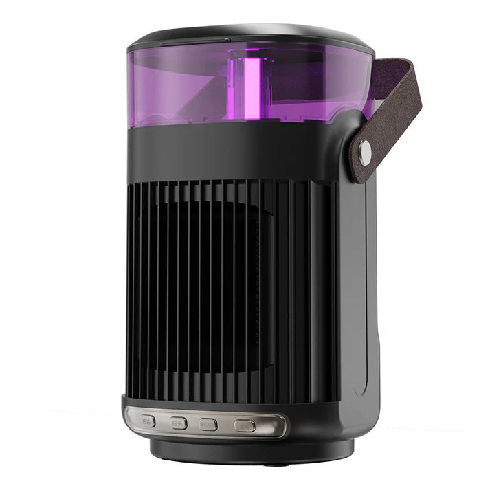Riscaldatore Portatile 2 in 1 e Umidificatore - Ventilatore per Aria Calda, Riscaldatore per Interni ad Alta Potenza per Casa e Ufficio