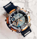 ZCC 1313 Orologio Uomo - Tecnologia Dual Time, Stile Sportivo e Funzionalità Intelligenti