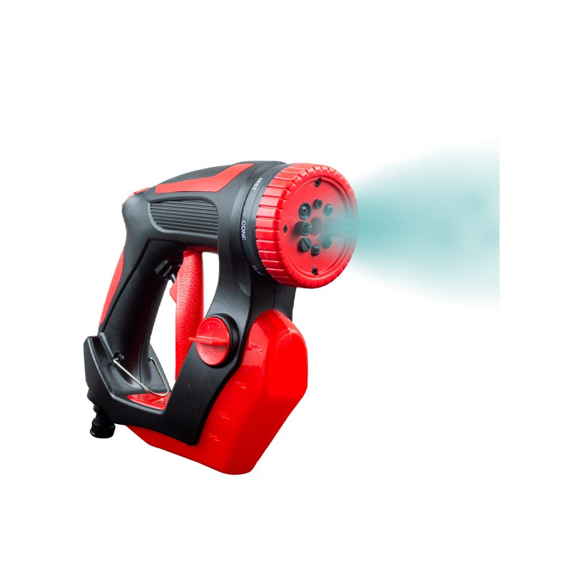 Pistola ad acqua multifunzione con serbatoio per sapone