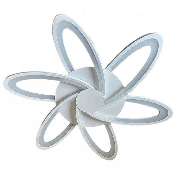 Plafoniera led  lampada moderna bianca a luce fredda naturale C15-F