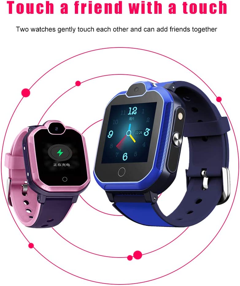 Orologio da bambino  impermeabile con telefono e chiamata di emergenza Smart Watch 4G GPS