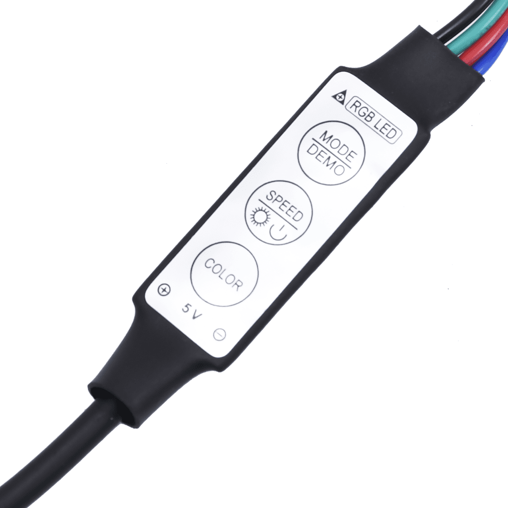 Testiera a LED Crema 83x16x78/88 cm in Tessuto