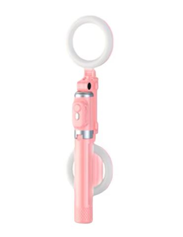 Bastone per Selfie , Supporto per Cellulare, Connessione Bluetooth, Stabilizzatore Anti-Vibrazione per Fotocamera