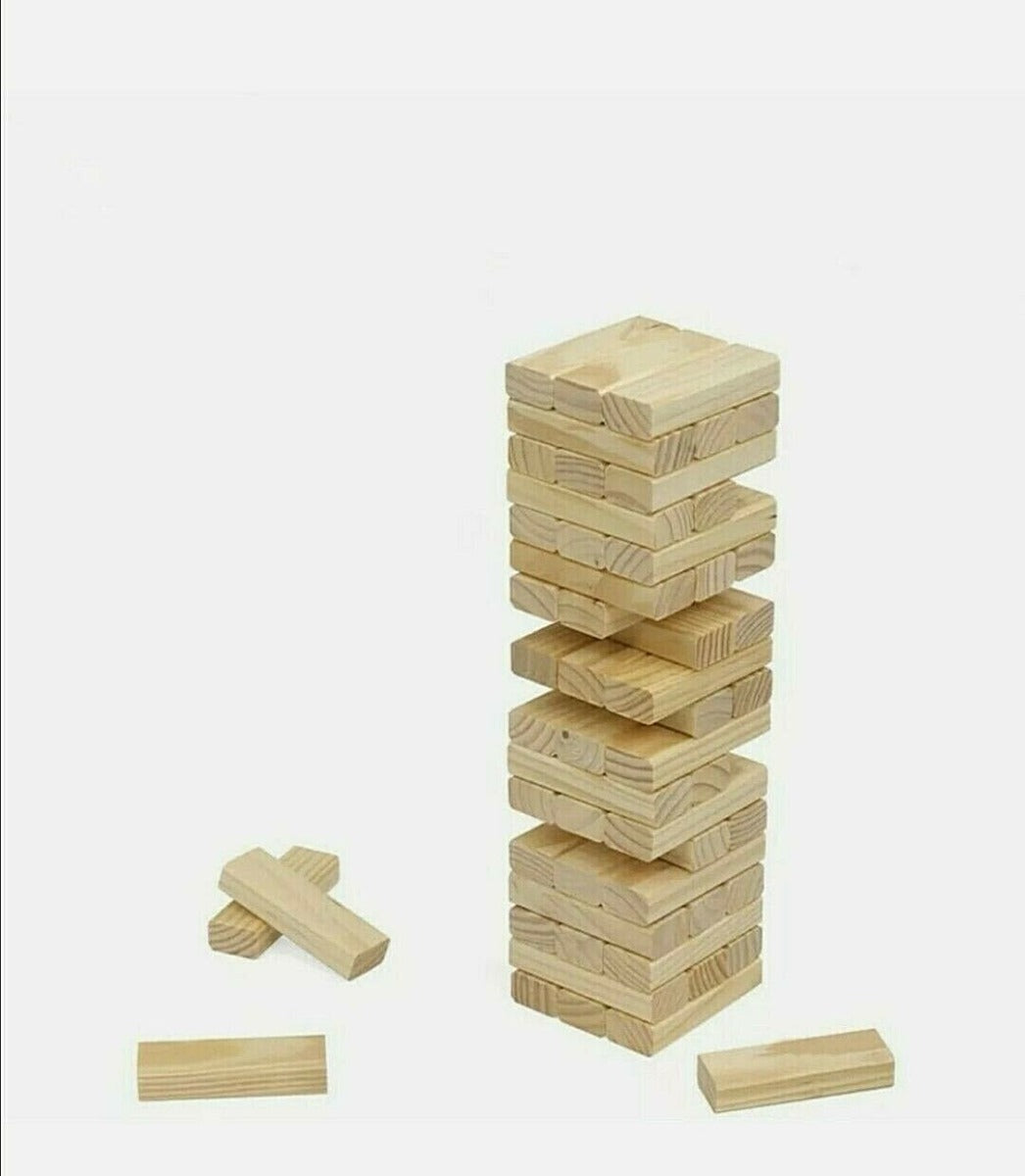 Casca la torre 54 pz gioco di strategia e abilità in edizione in legno