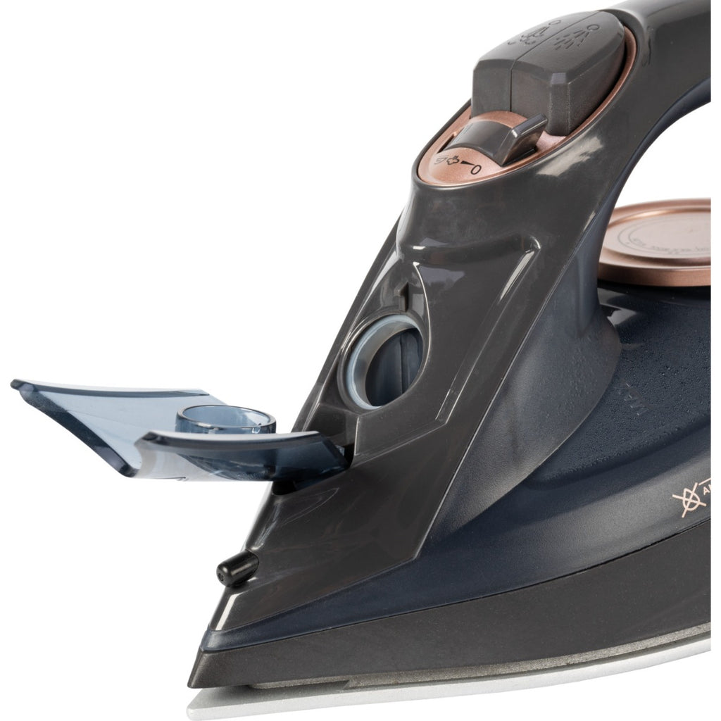Ferro da stiro cordless senza filo ferro a vapore 2 IN 1 2200W piastra ceramica