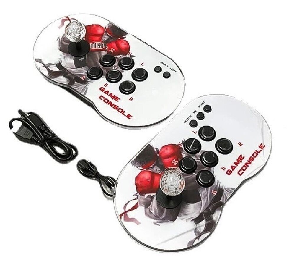 Console videogiochi retro' 2 giocatori joystick 10000+ giochi cabinato