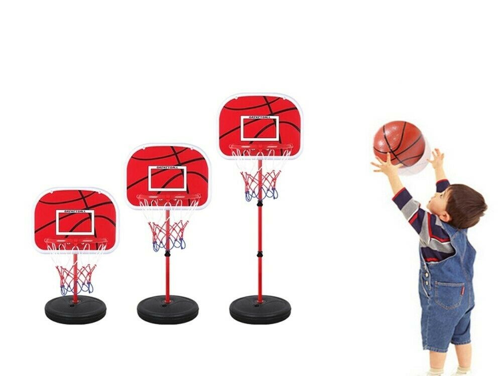 Canestro basket cerchio regolamentare con rete + palla gioco bambini
