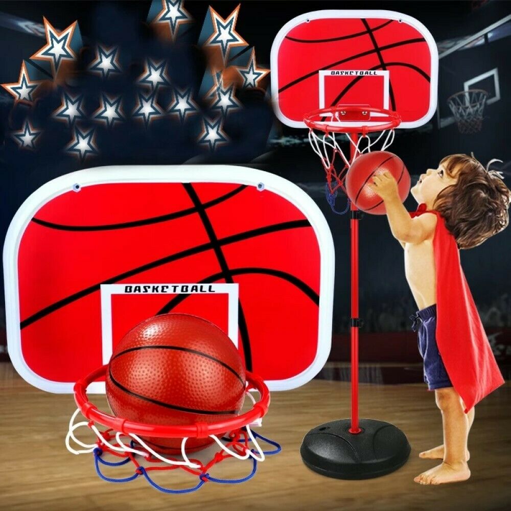 Canestro basket cerchio regolamentare con rete + palla gioco bambini